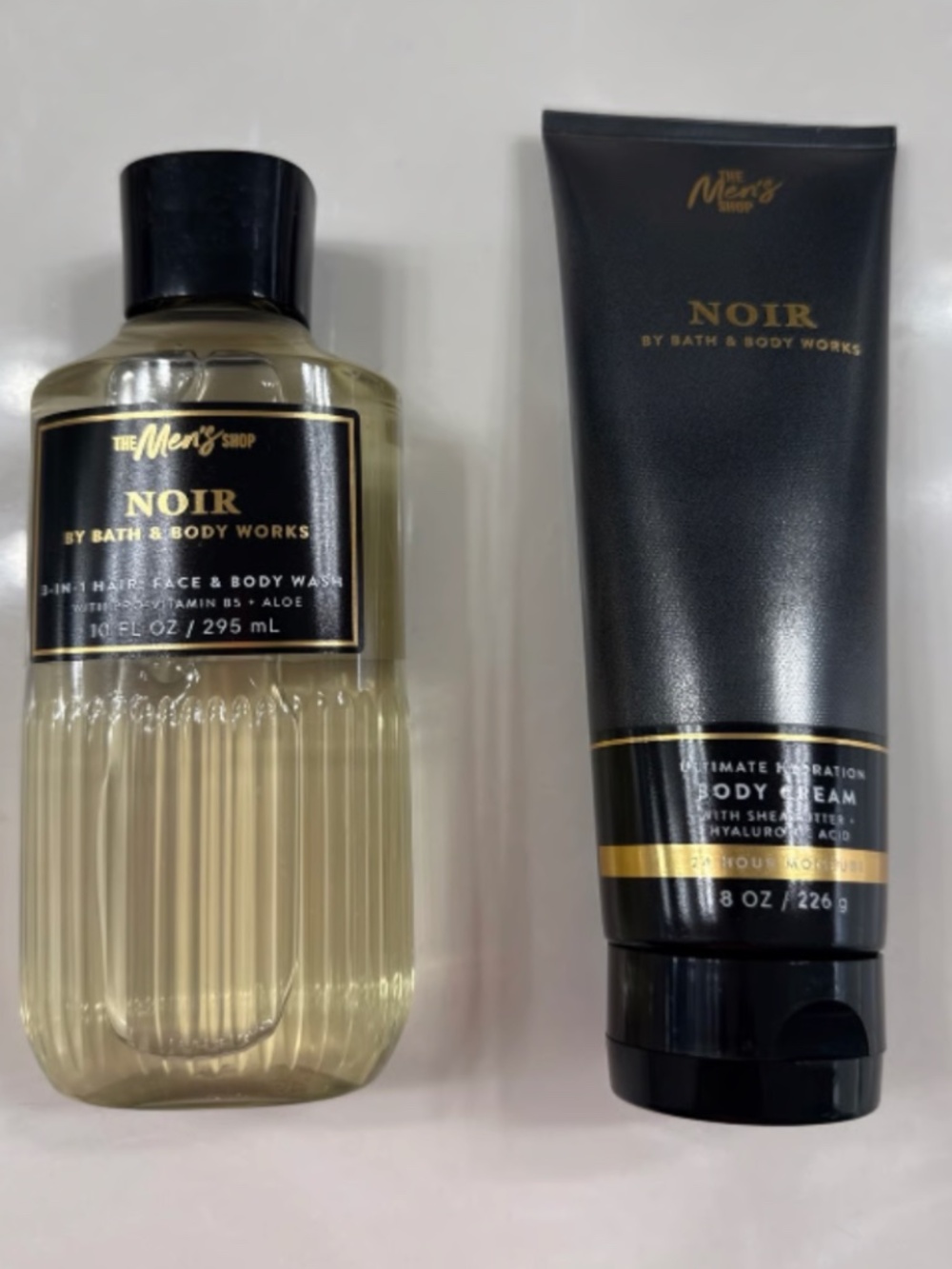 BATH & BODY WORKS Noir Men’s 3-in-1 Body Wash & Body Cream Set